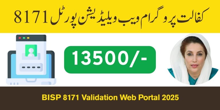 BISP 8171 Validation Web Portal 2025