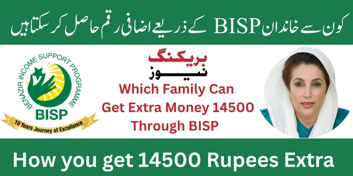 BISP 8171 Web Portal Which Family can Get Extra Money