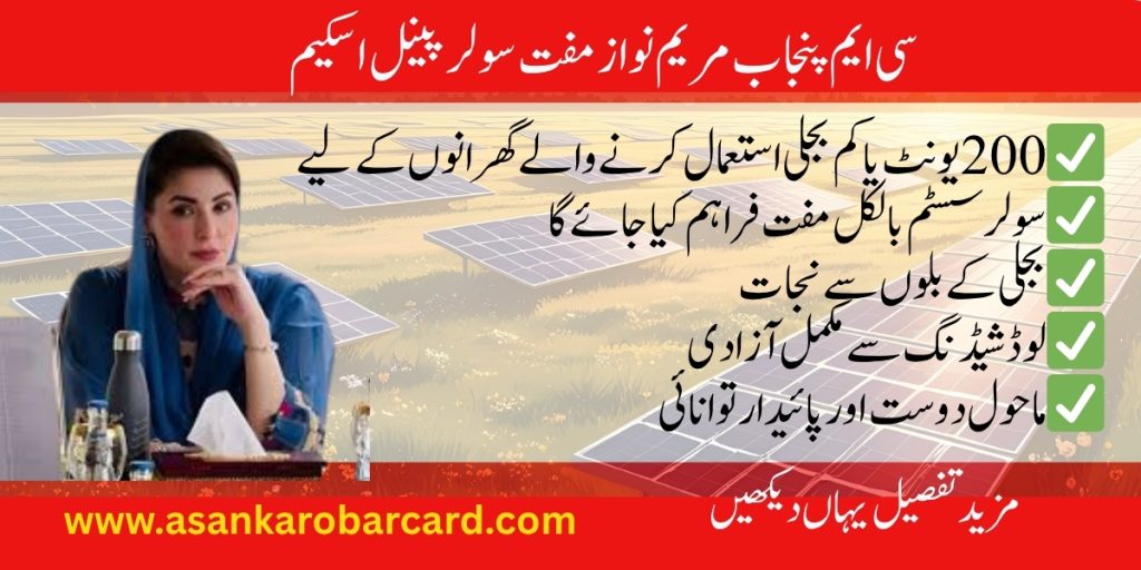 CM Punjab Free Solar Panles Scheme 2025