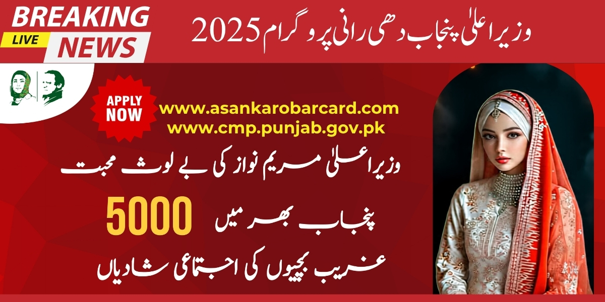 CM Punjab Dheerani Program 2025