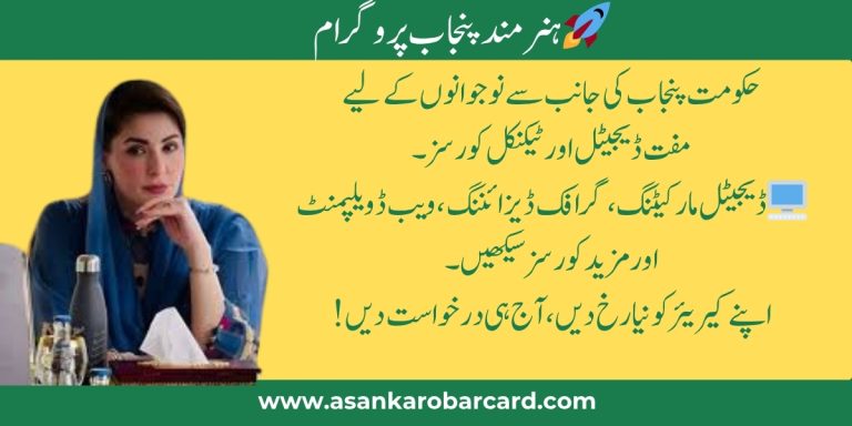 Hunarmand Punjab Program 2025